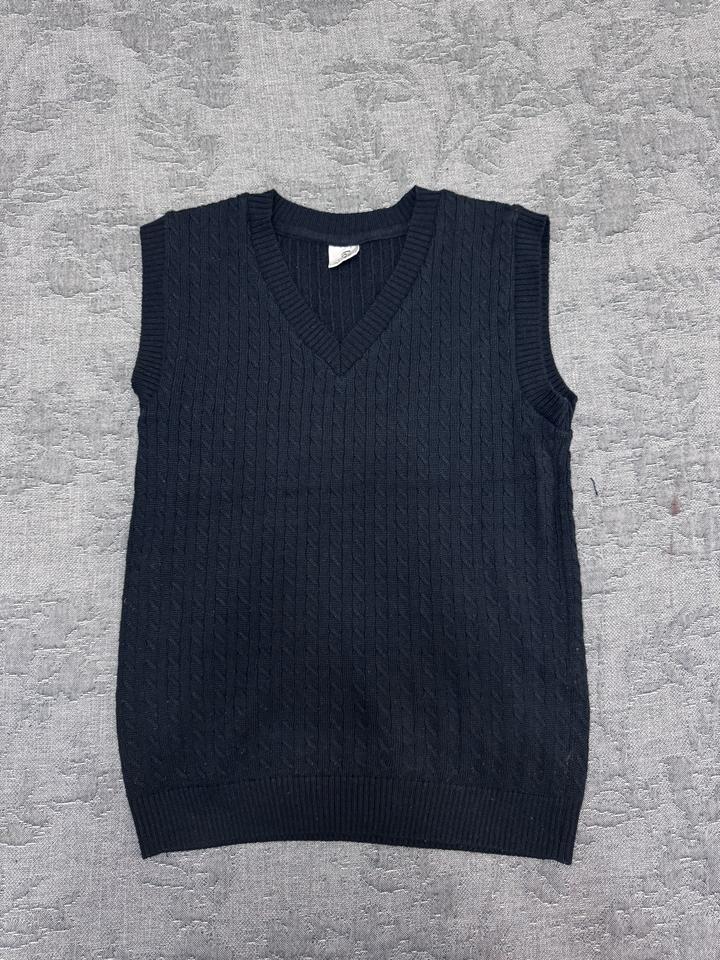 Синий жилет без рукавов НИШ