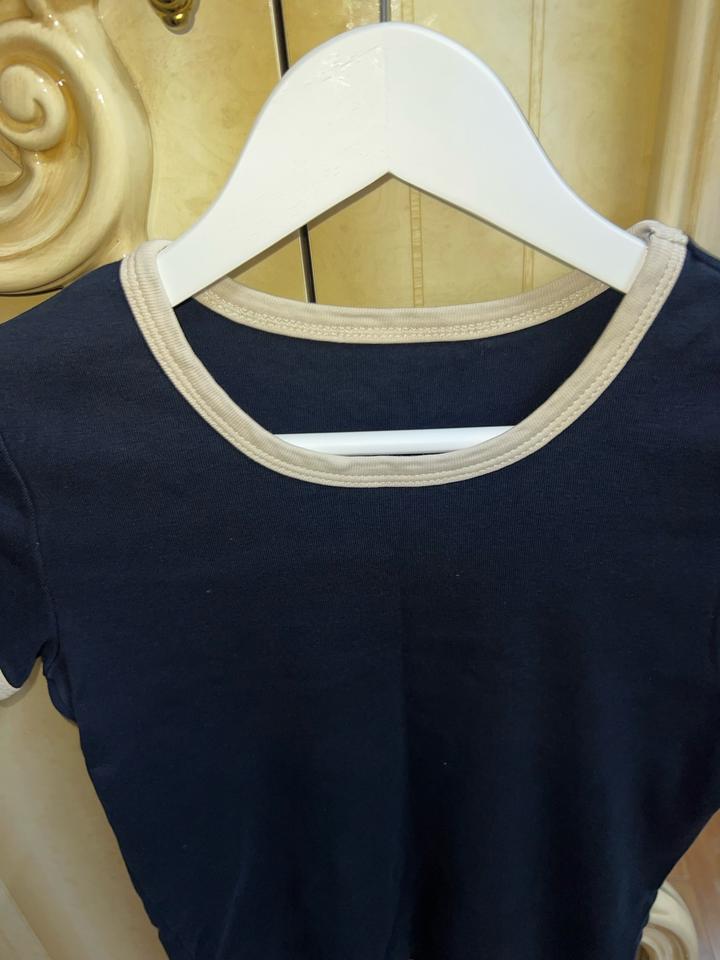 Футболка синяя