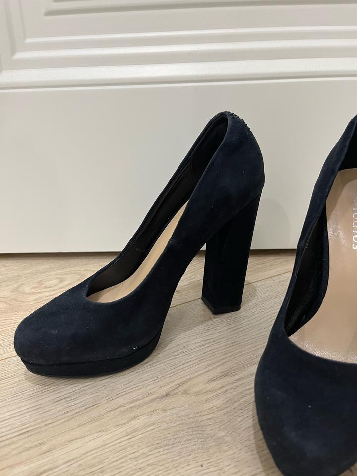 Туфли натуральная замша