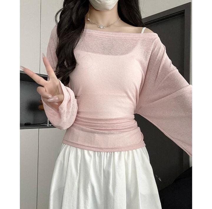 Нежная розовая кофта