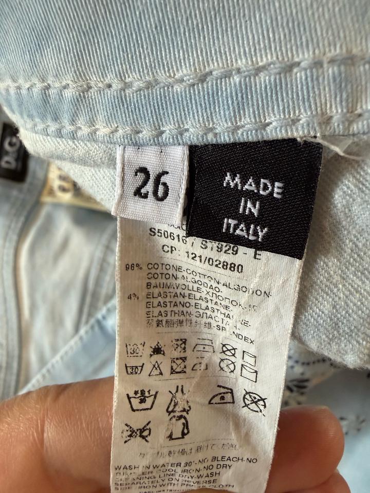 Летние джинсы Dolce & Gabbana