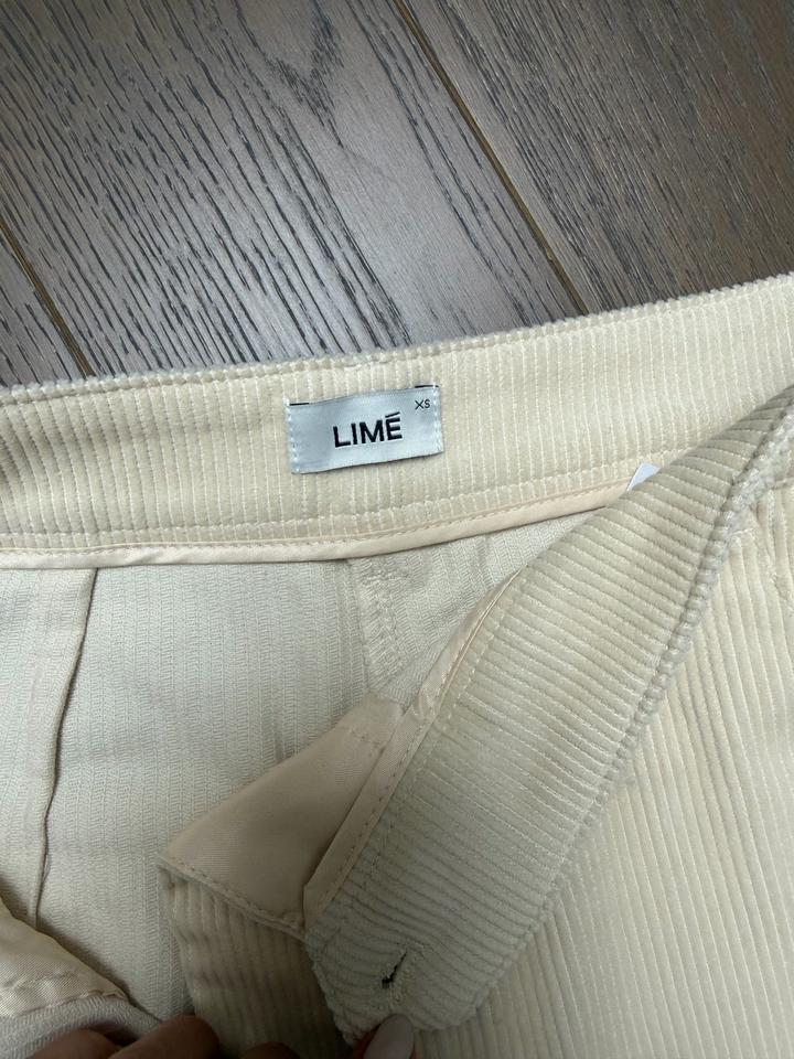 Молочные вельветовые брюки от lime