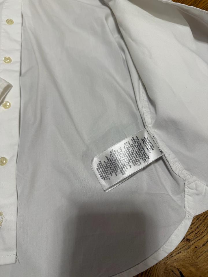 Белая рубашка Polo Ralph Lauren
