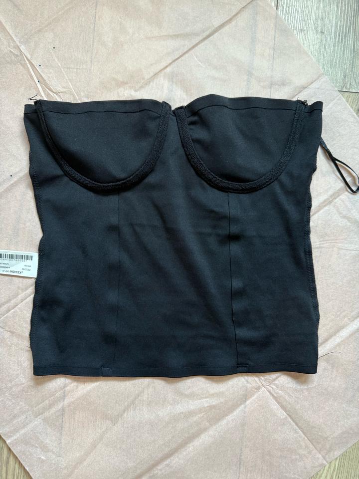 черный топ Zara