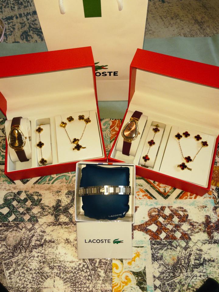 Наборы + браслет Lacoste🐊