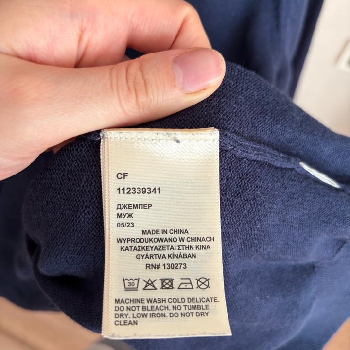 Синий джемпер Wrangler