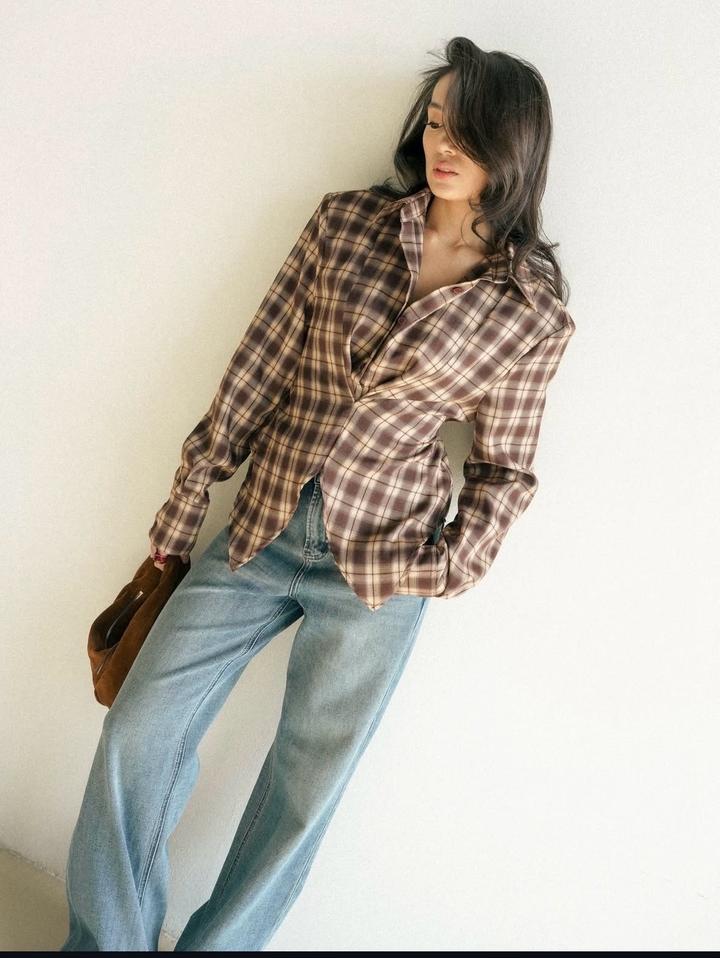 Рубашка корсетного кроя