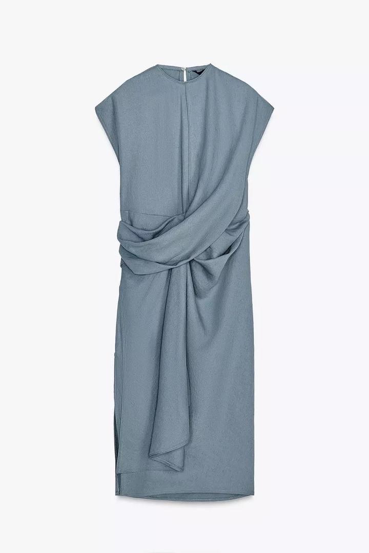 Льняное платье Zara