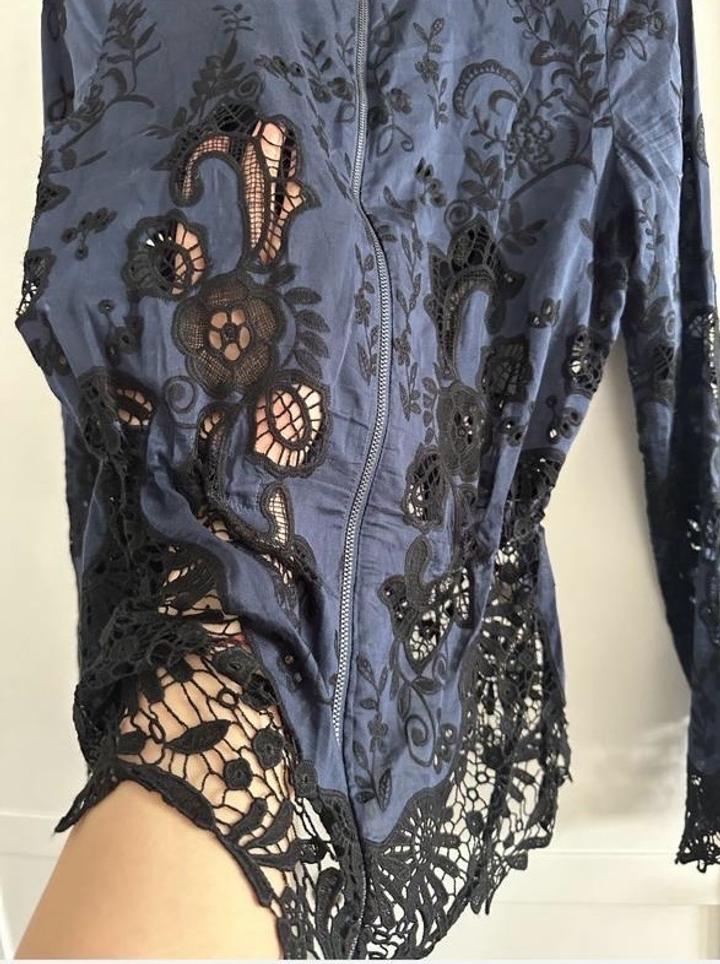 Elie Tahari блуза на молнии