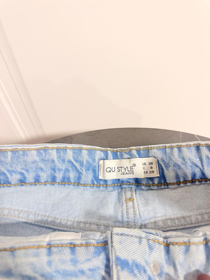 Джинсовая мини-юбка. (Турция)