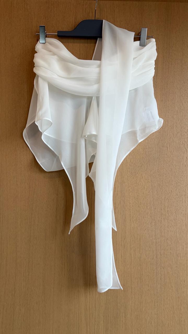 Топ с шарфиком Danielle Guizio