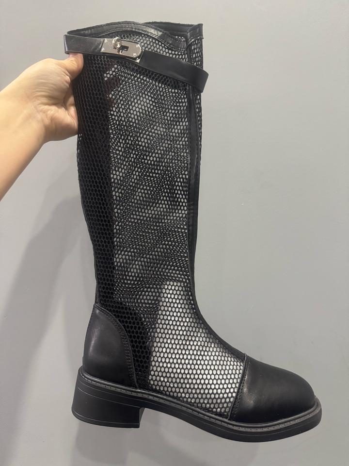 Летние сетчатые сапоги