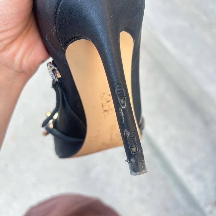 черные туфли zara