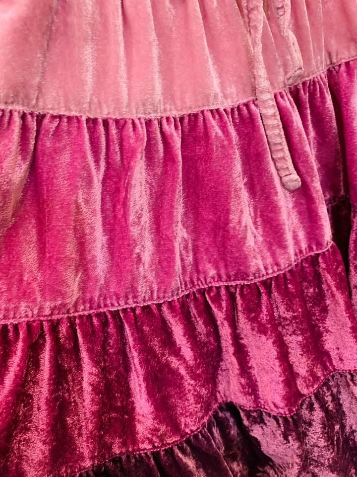 Бархатная юбочка для девочки