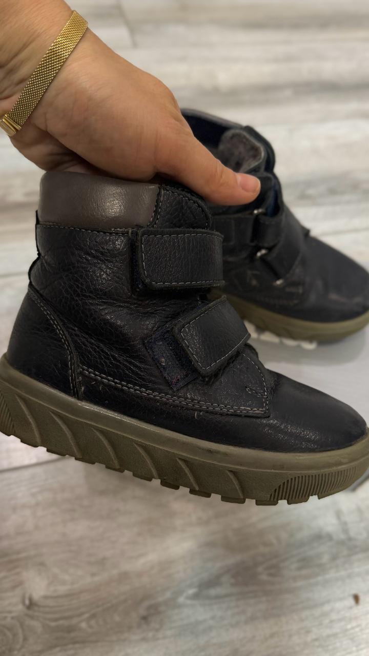 Ботинки кожа овчина