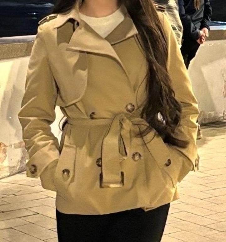 Тренч укороченный