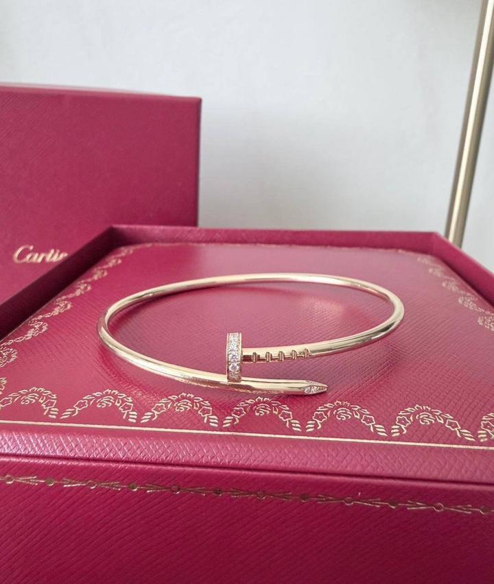 Браслет Cartier juste un clou с бриллиантами 💍Состояние идеал