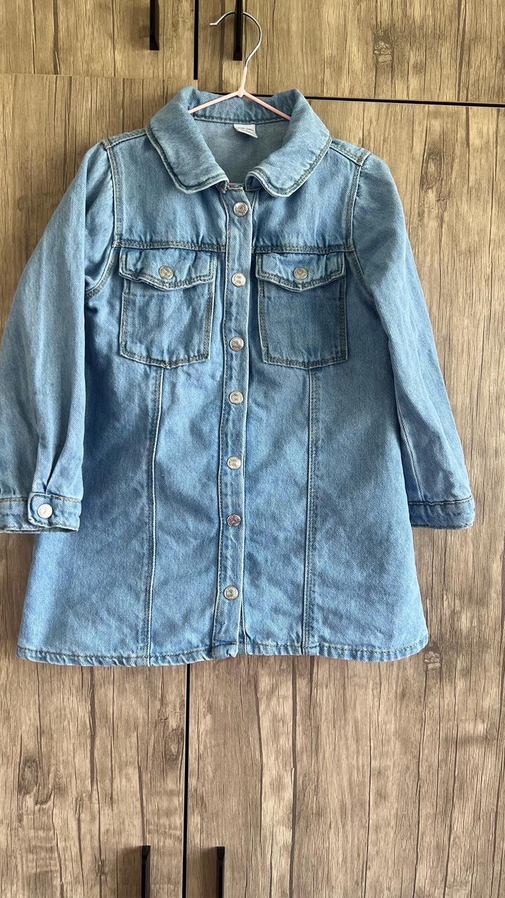 Джинсовая платье