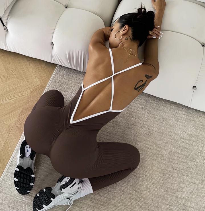 Комбинезон для фитнеса и йоги