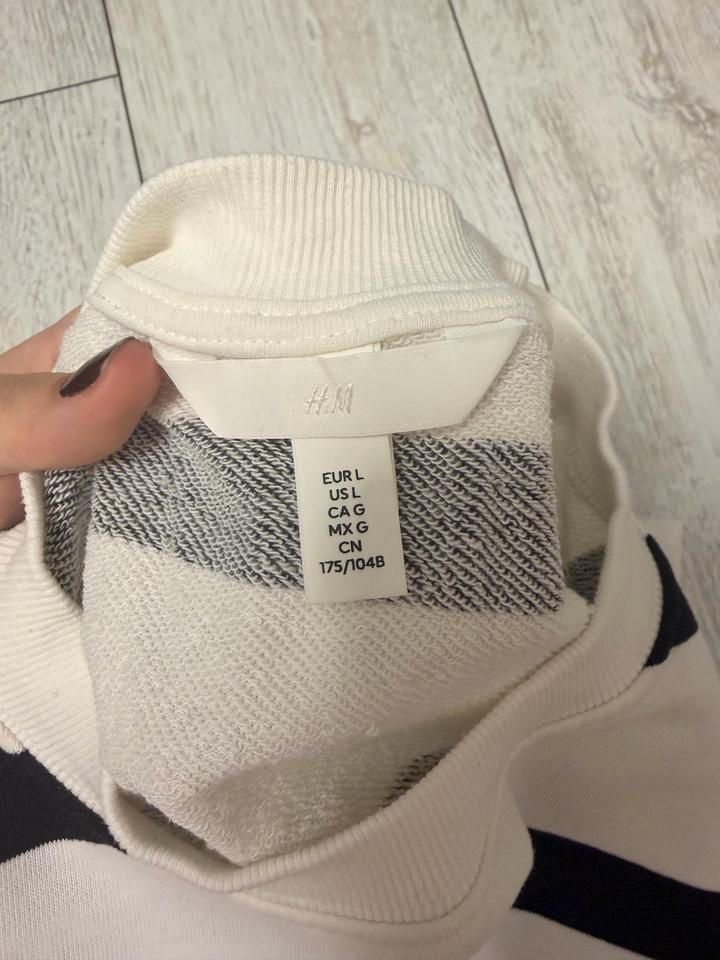 свитшот в полоску H&M