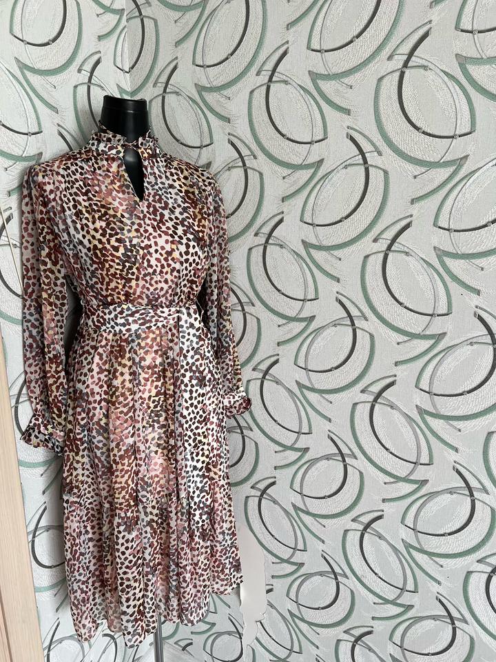 Шифоновое летнее легкое платье