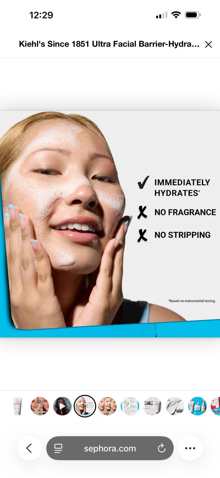 Kiehl's Since 1851 Ultra Facial Barrier-Hydrating Cleanser