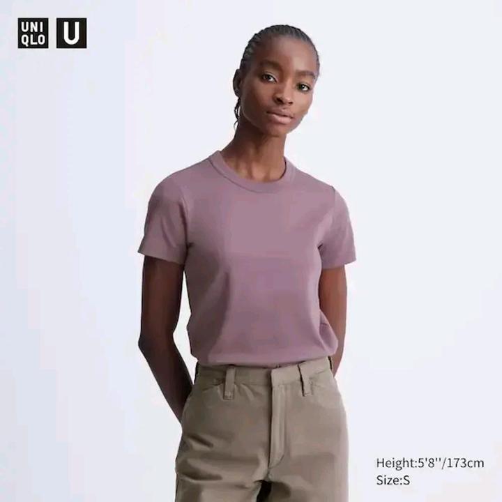 Футболка женская Uniqlo 3XL бежевый