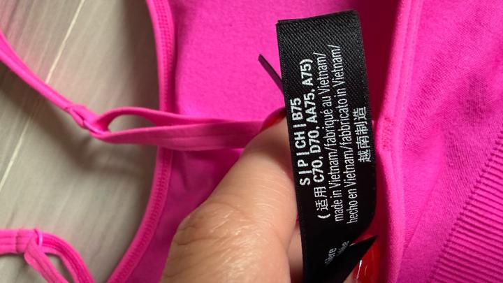 Топ Victoria Secret Pink Seamless в рубчик