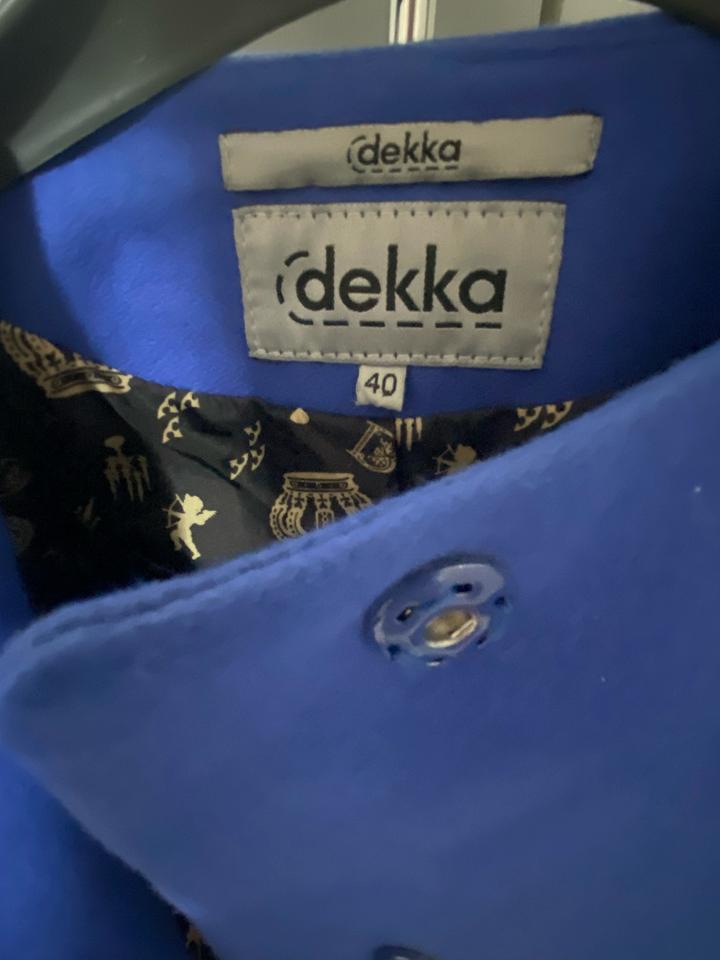 Шерстяное пальто Dekka