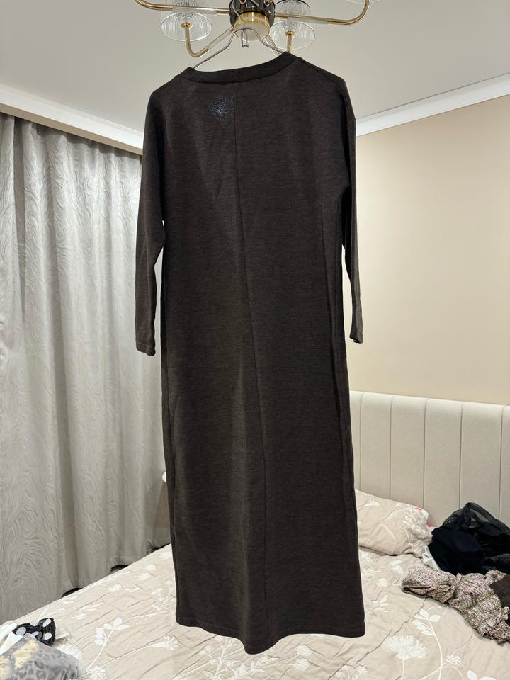 Базовая длинная платье