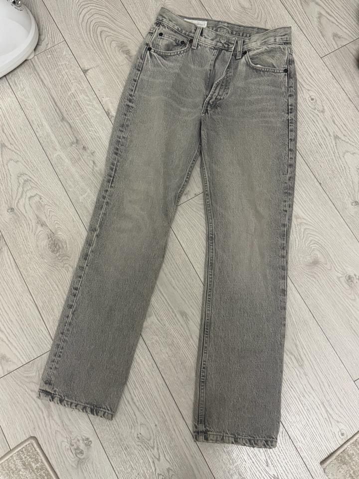 Джинсы ZARA серые