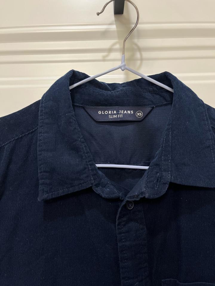 Рубашка синяя Gloria Jeans