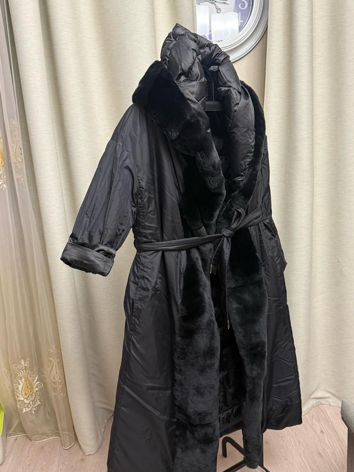 Пальто двубортное Max Mara The Cube