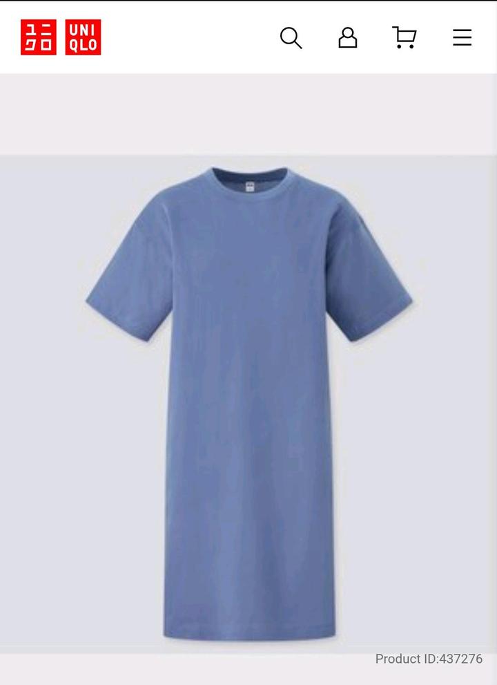 Базовое платье на каждый день Uniqlo