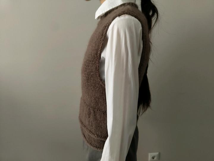 Жилетка, ручная работа