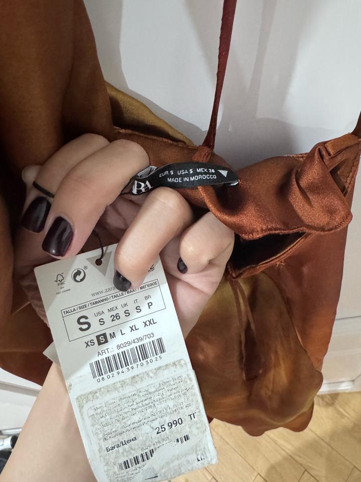 Новое платье Zara размер S