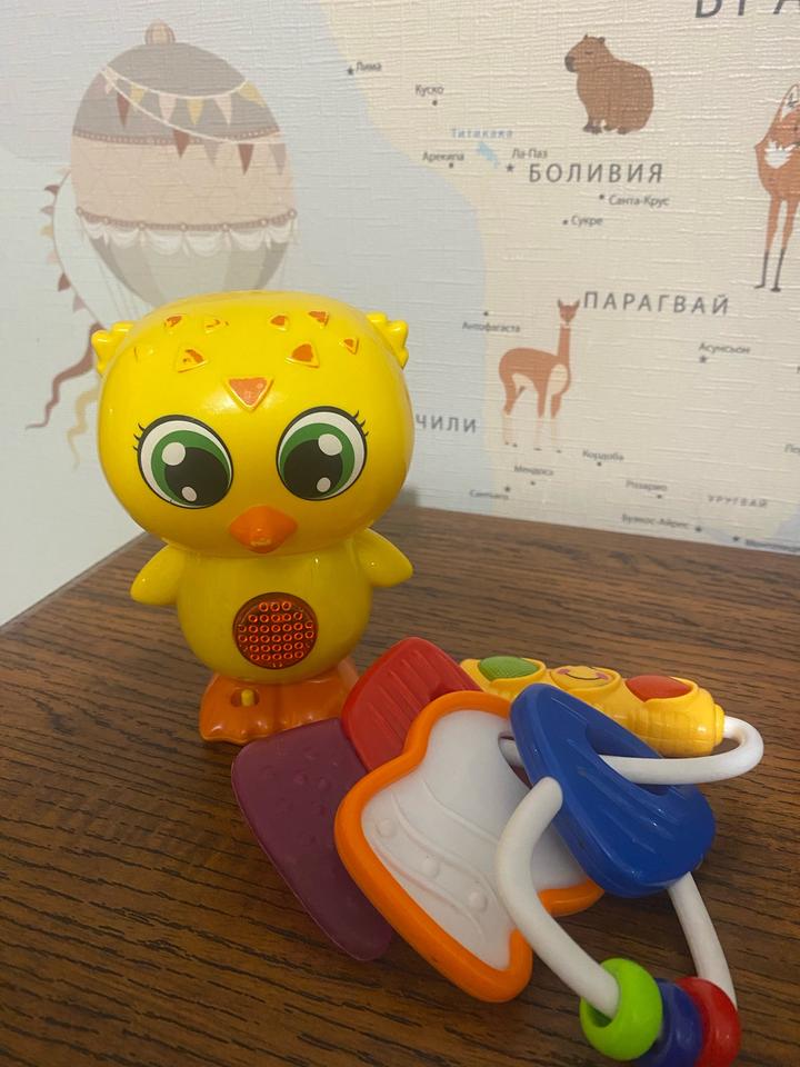 Музыкальный утенок и игрушка для новороженнынх
