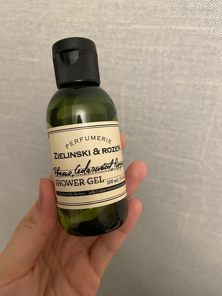 ZIELINSKI & ROZEN tobacco, cedarwood, pepper гель для душа 100ml