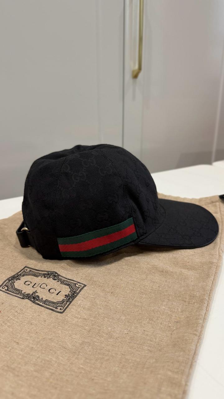 Чёрная кепка Gucci GG baseball