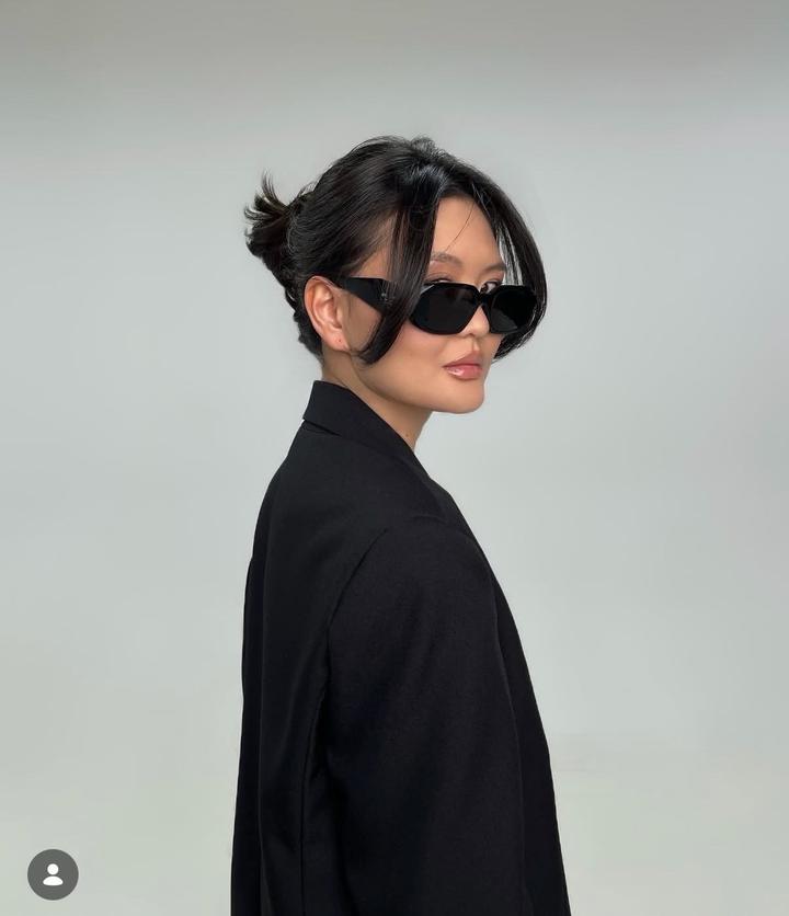 Черный пиджак Courage Couture размер S-M оверсайз фасон