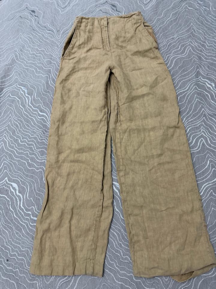 Брюки лен Massimo Dutti