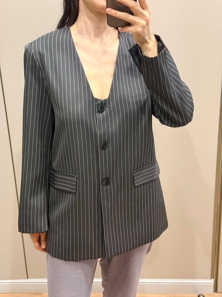 Жакет в полоску