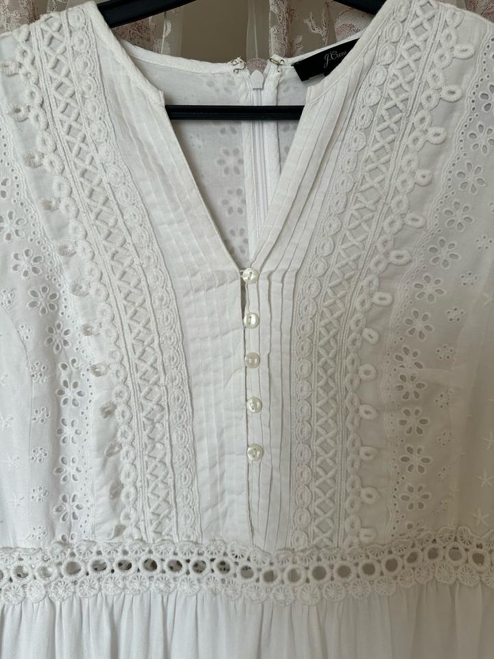 Платье с вышивкой J.Crew