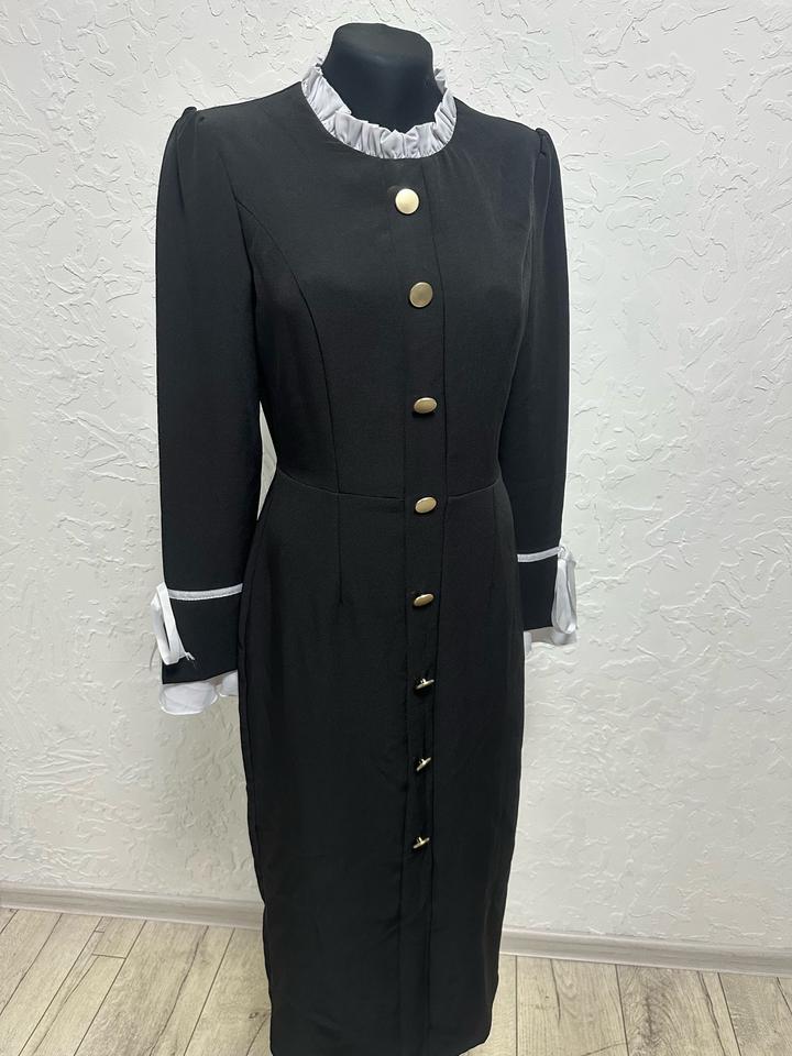 черное платье Zara