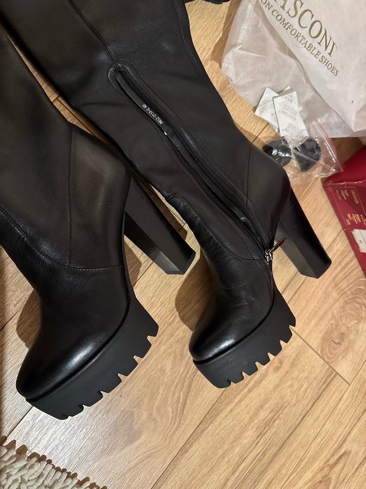 Демисезонные ботфорты от Basconi