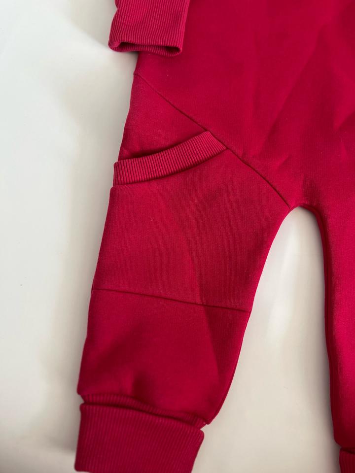 Ромпер с легким начесом