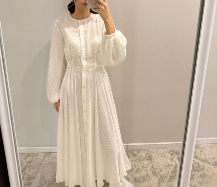 Белое платье турецкого производства