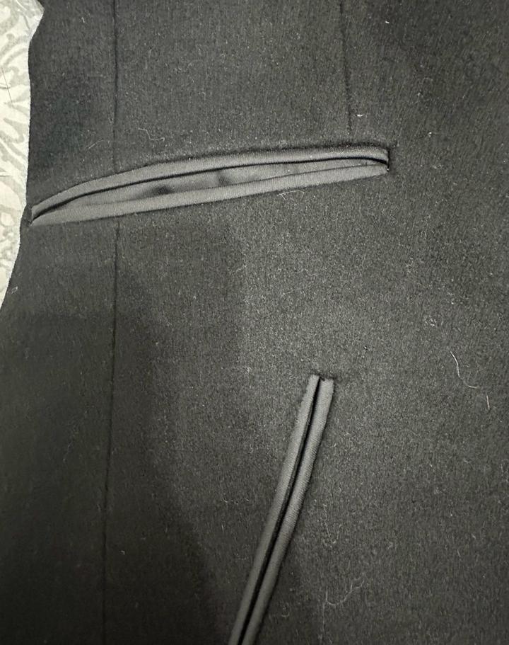 Пальто НМ шерсть 64% новое XS