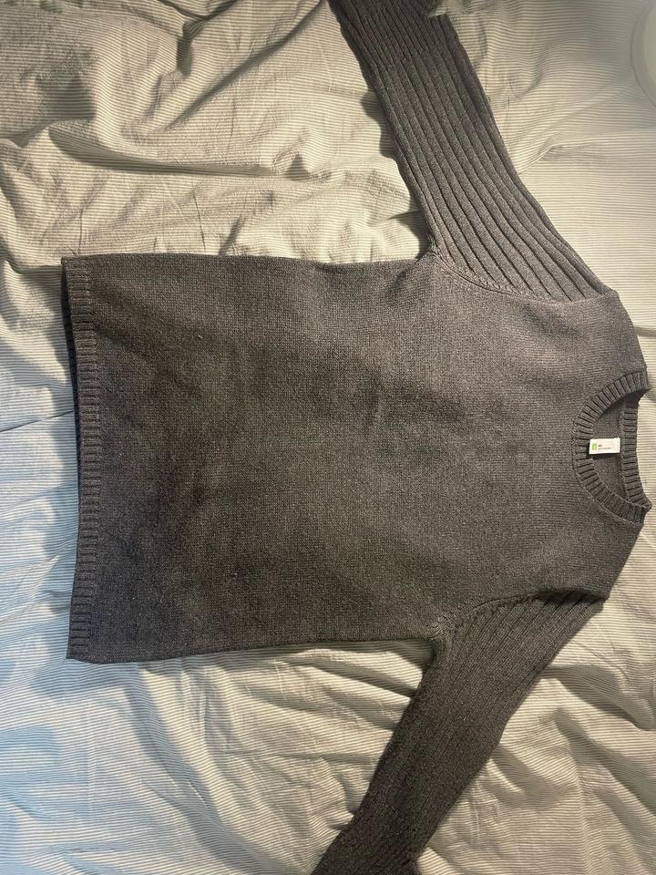 Джемпер Ribbed Sleeve с акцентными локтями