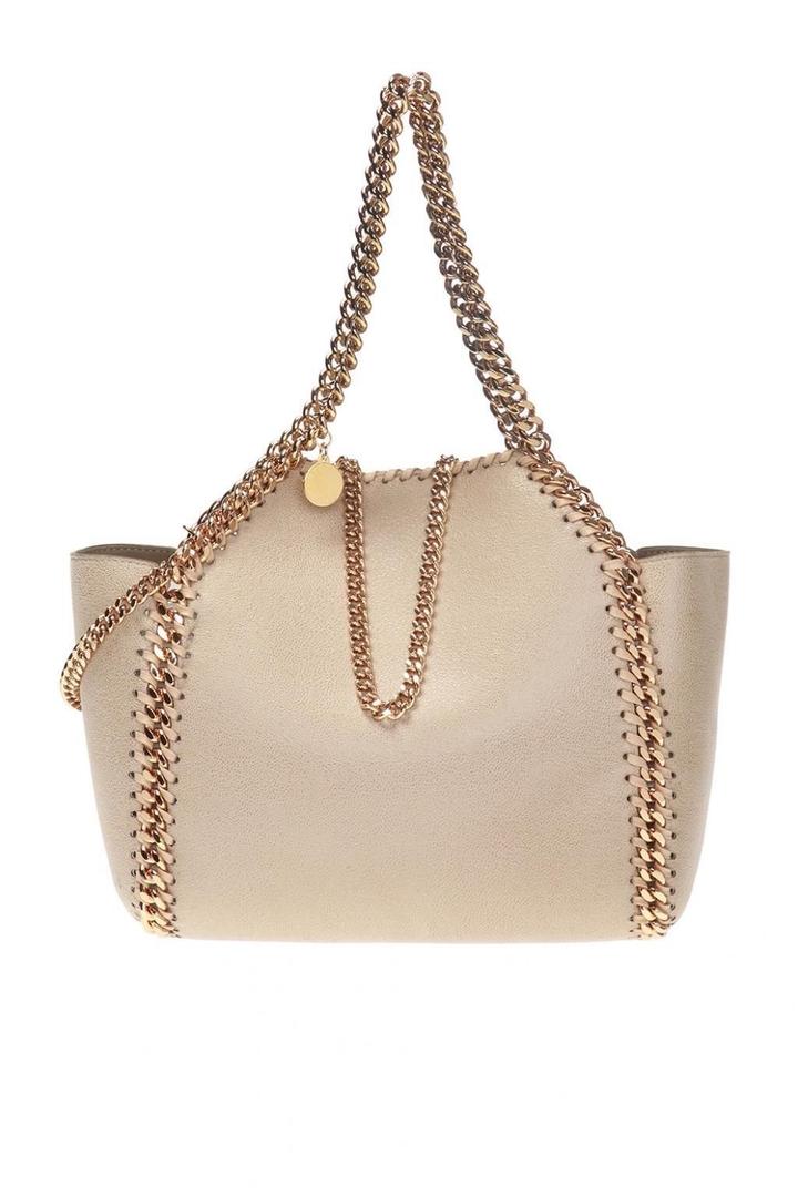 Stella Mccartney Falabella reversible faux-suede mini tote